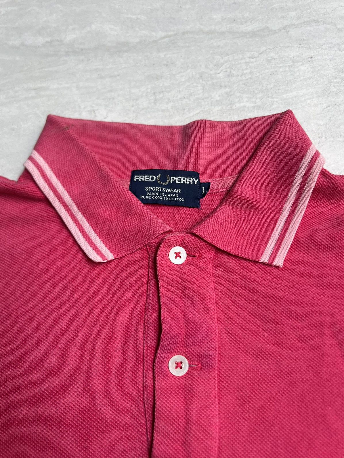 Fred Perry FRED PERRY Pink T-shirt Size US S / EU 44-46 / 1 - 5 Thumbnail