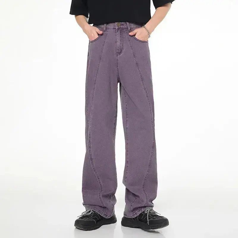 Japanese Brand Design Retro Vintage Style Straight Jeans Trousers y2k Size US 32 / EU 48 - 1 Thumbnail