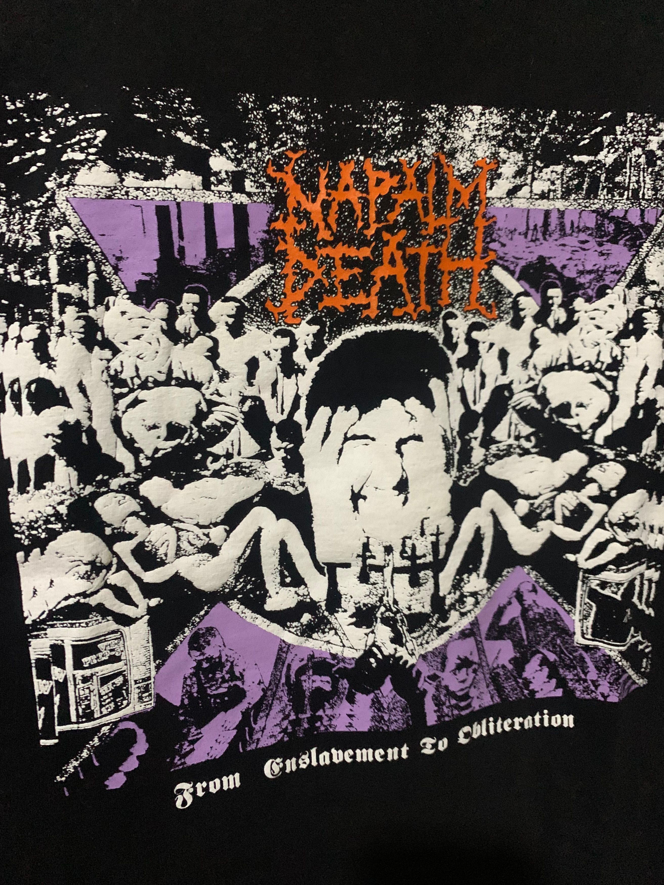 Band Tees Vintage Napalm death Size US L / EU 52-54 / 3 - 2 Thumbnail