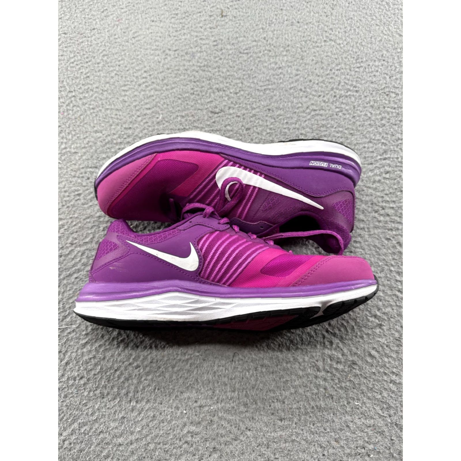 Nike Nike Dual Fusion X 709501-500 Women’s US Size 9 Running Lace Up Athletic Purple Sneaker Women Size US 9 / IT 39 - 3 Thumbnail