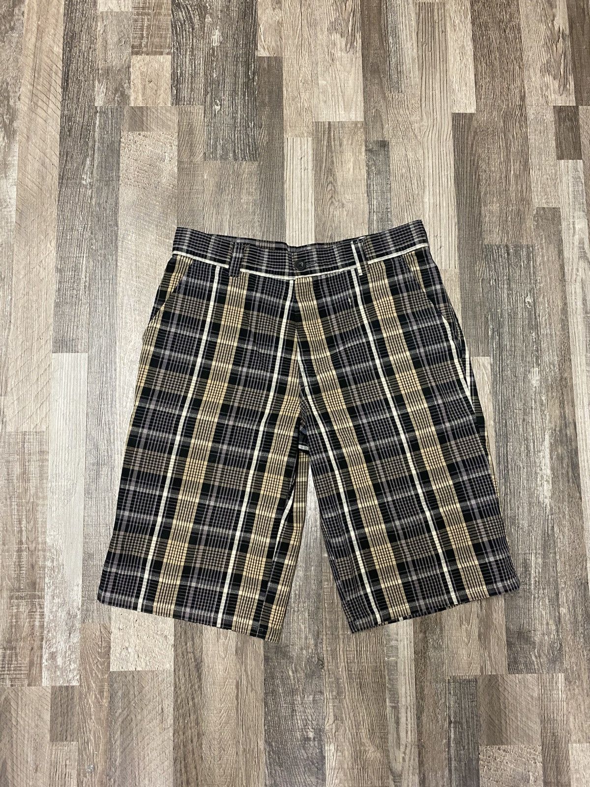 Dickies Dickies Plaid Shorts Jorts Baggy Y2K Vintage Size US 32 / EU 48 - 1 Thumbnail