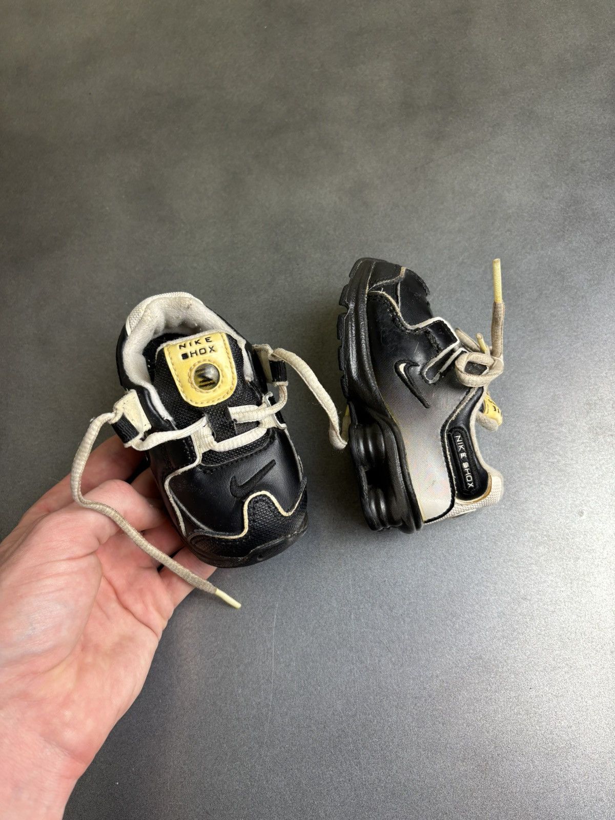 Nike × Vintage 2008 Nike Shox NZ SI (TD) 317913-011 Baby Shoe 4C Fuzzy Dice Size ONE SIZE - 14 Thumbnail