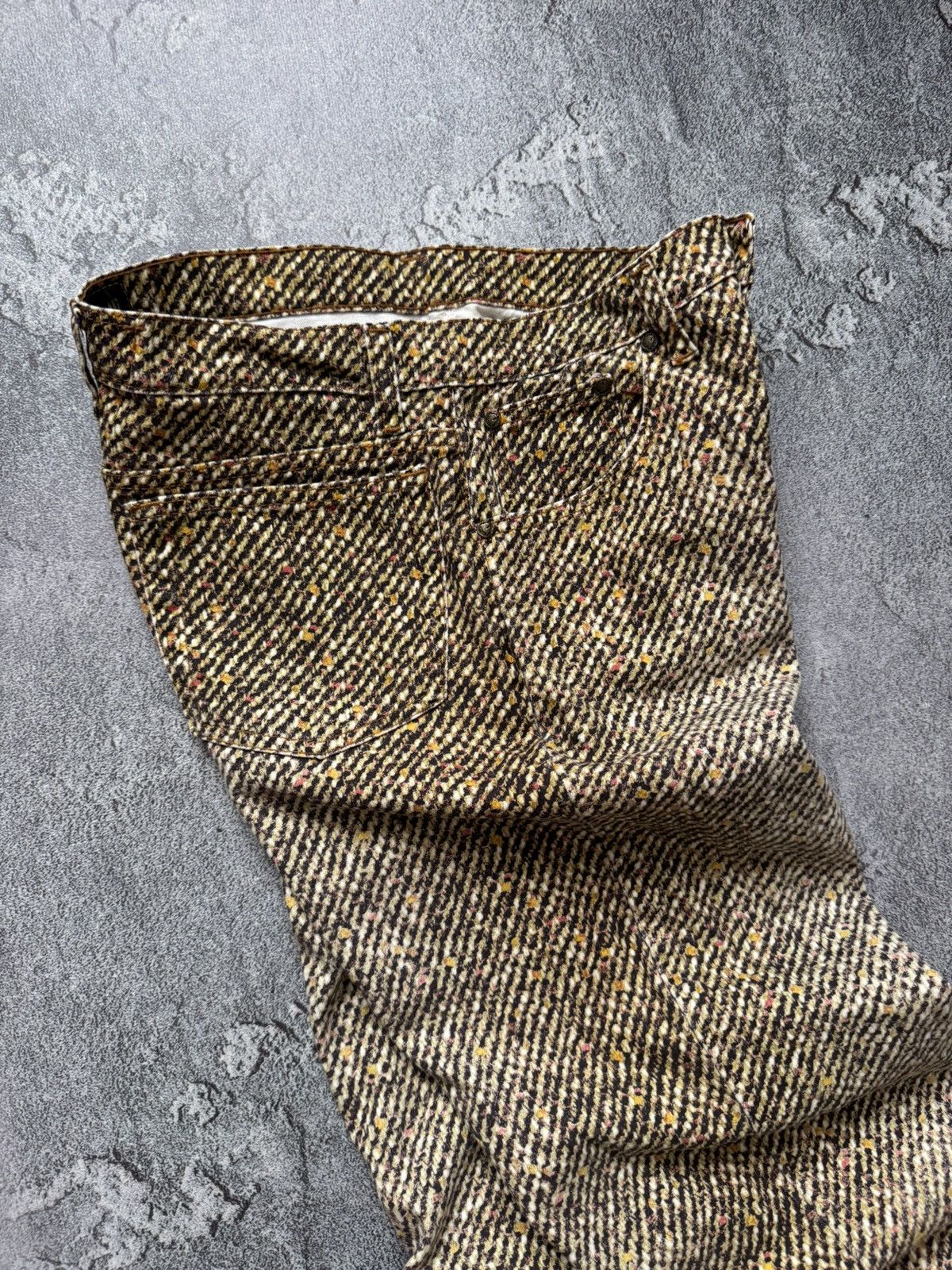 Just Cavalli × Roberto Cavalli × Vintage Roberto Cavalli M all printed pant trouser Jean chino vintag Size 26" / US 2 / IT 38 - 15 Thumbnail