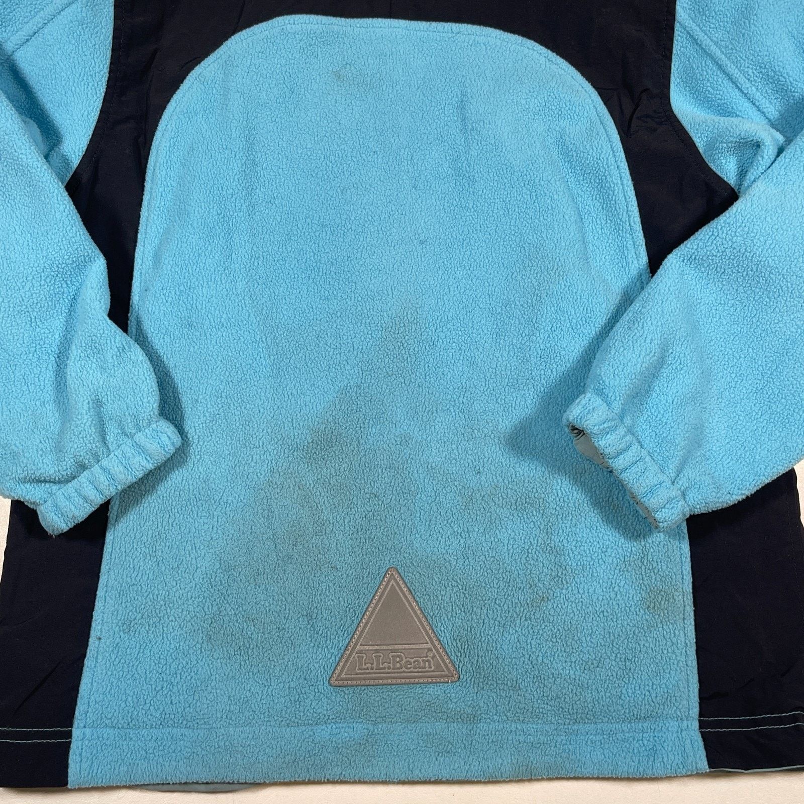 L.L. Bean LL Bean Blue Reversible Fleece Jacket Size Youth Medium Size M / US 6-8 / IT 42-44 - 14 Thumbnail