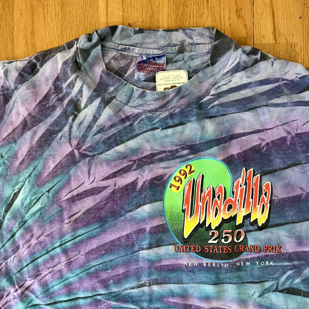 Vintage 1992 Vintage Unadilla 250 Grand Prix Shirt L- Single Stitch🏁 Size US L / EU 52-54 / 3 - 3 Thumbnail