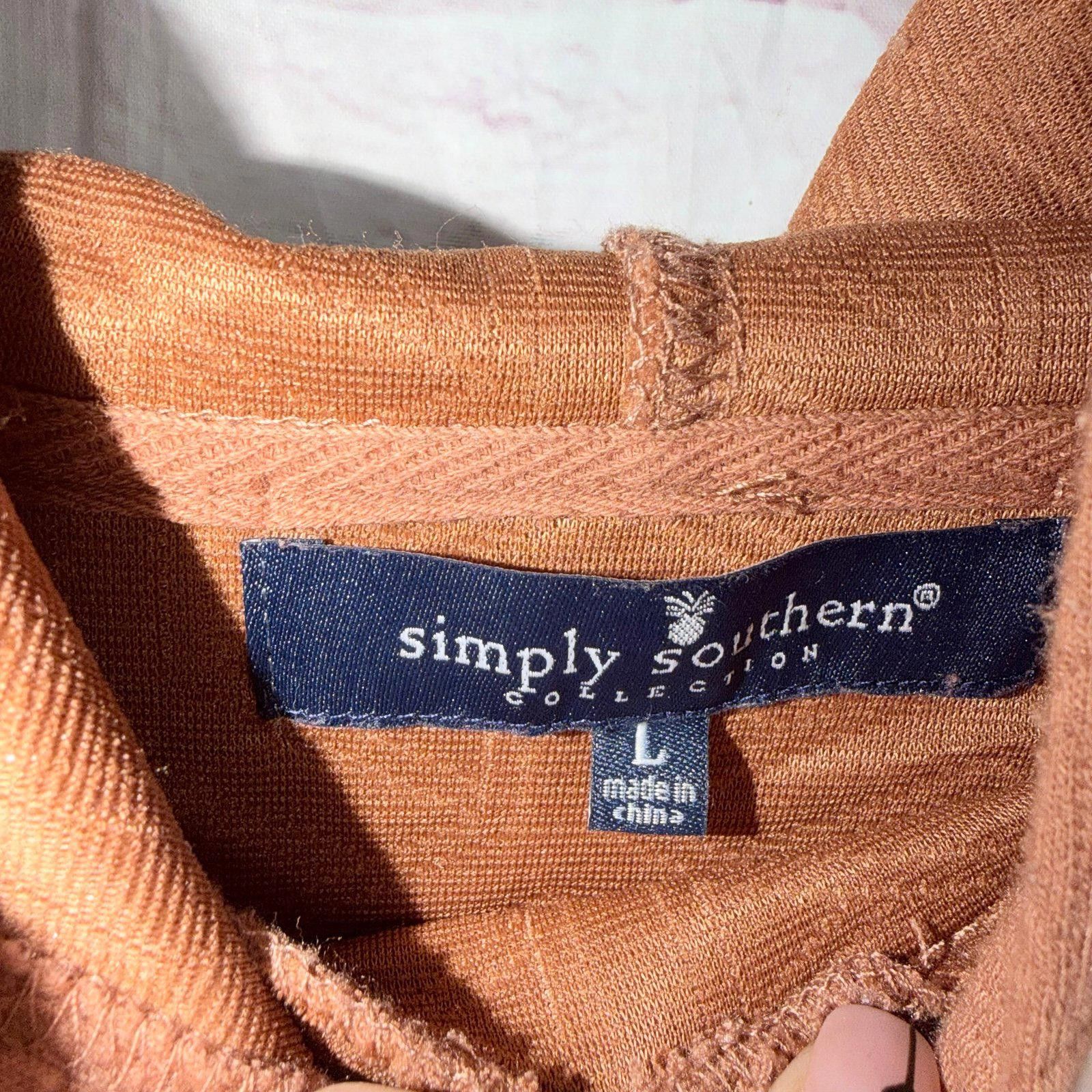 Other Simply Southern Oversized Large Hoodie with Pearl Accents Size L / US 10 / IT 46 - 2 Thumbnail