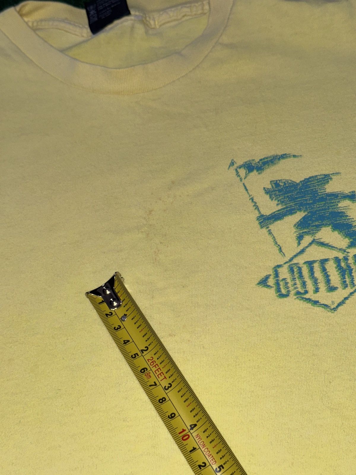 Gotcha Gotcha 80s Surf Wear Vintage Large 23x26 Bright T Shirt Size US L / EU 52-54 / 3 - 12 Thumbnail