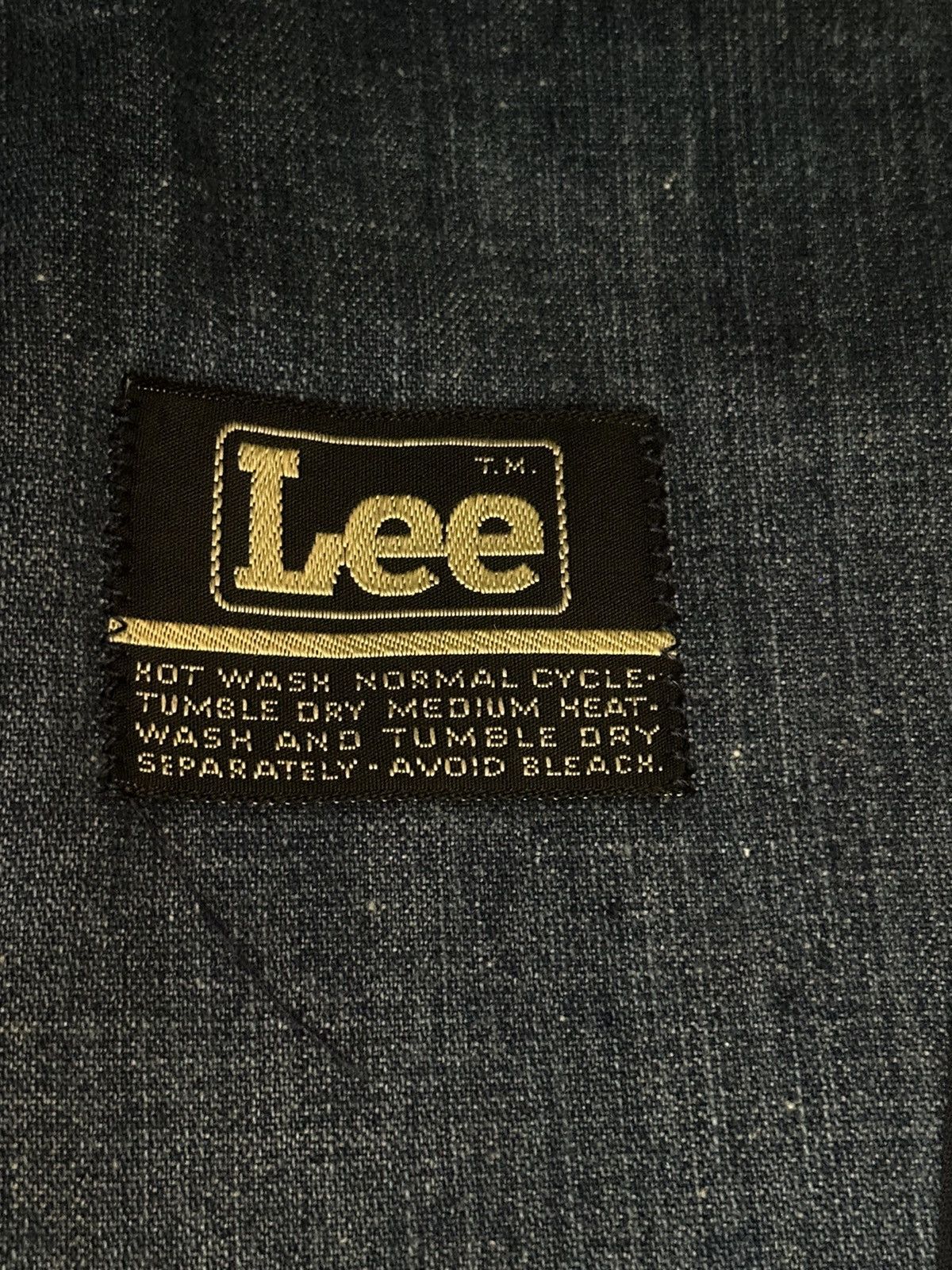 Lee × Vintage *RARE* Vintage 1970’s Lee USA-Made Denim Button Vest Size US M / EU 48-50 / 2 - 5 Thumbnail