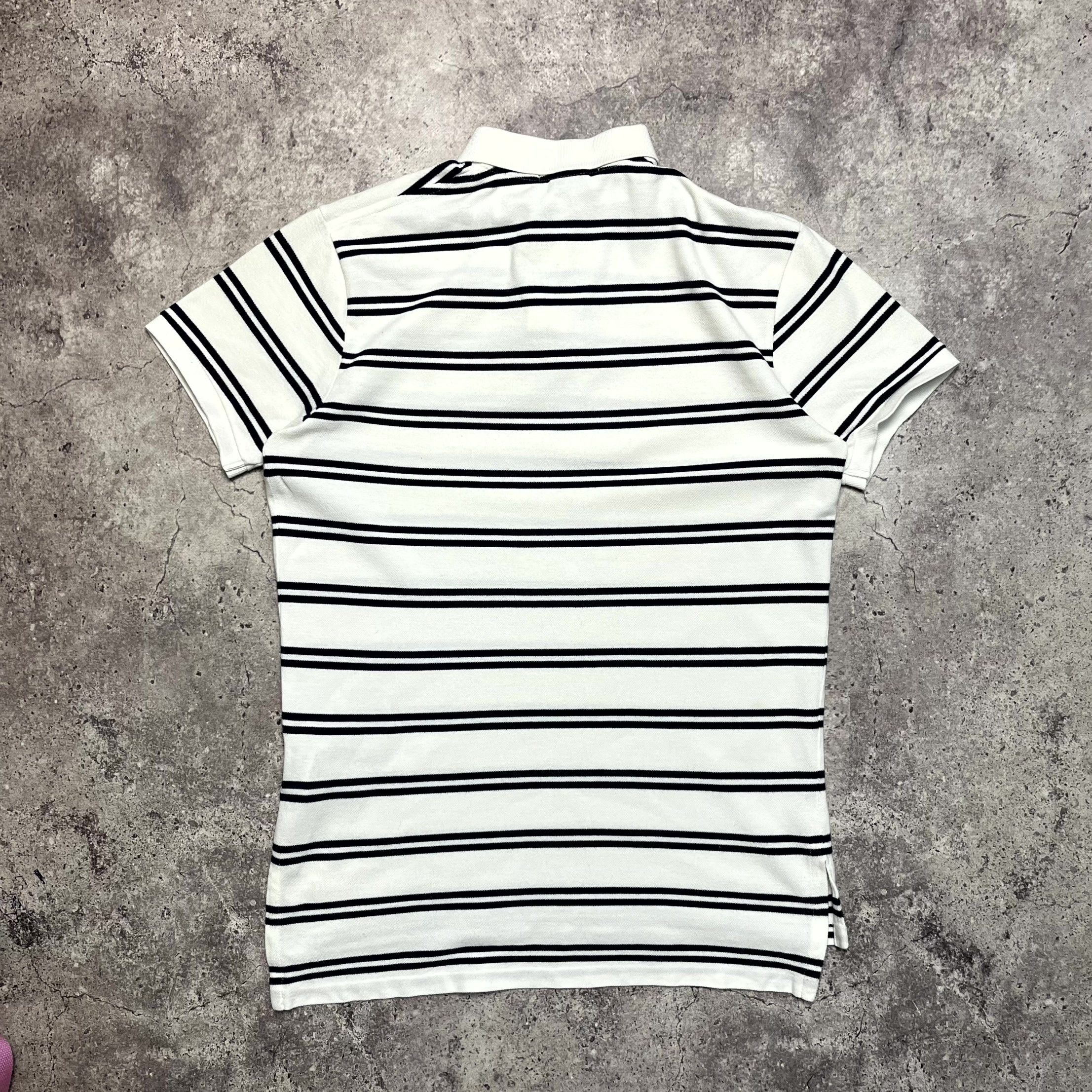 Polo Ralph Lauren Ralph Lauren Polo Striped White T-Shirt Custom Fit Size M Size US M / EU 48-50 / 2 - 7 Thumbnail