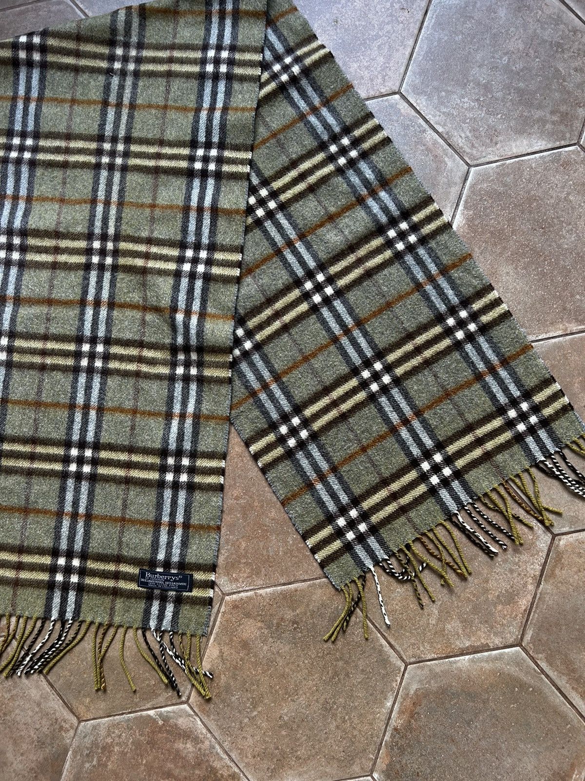 Burberry VINTAGE BURBERRY LONDON SCARF Size ONE SIZE - 3 Thumbnail