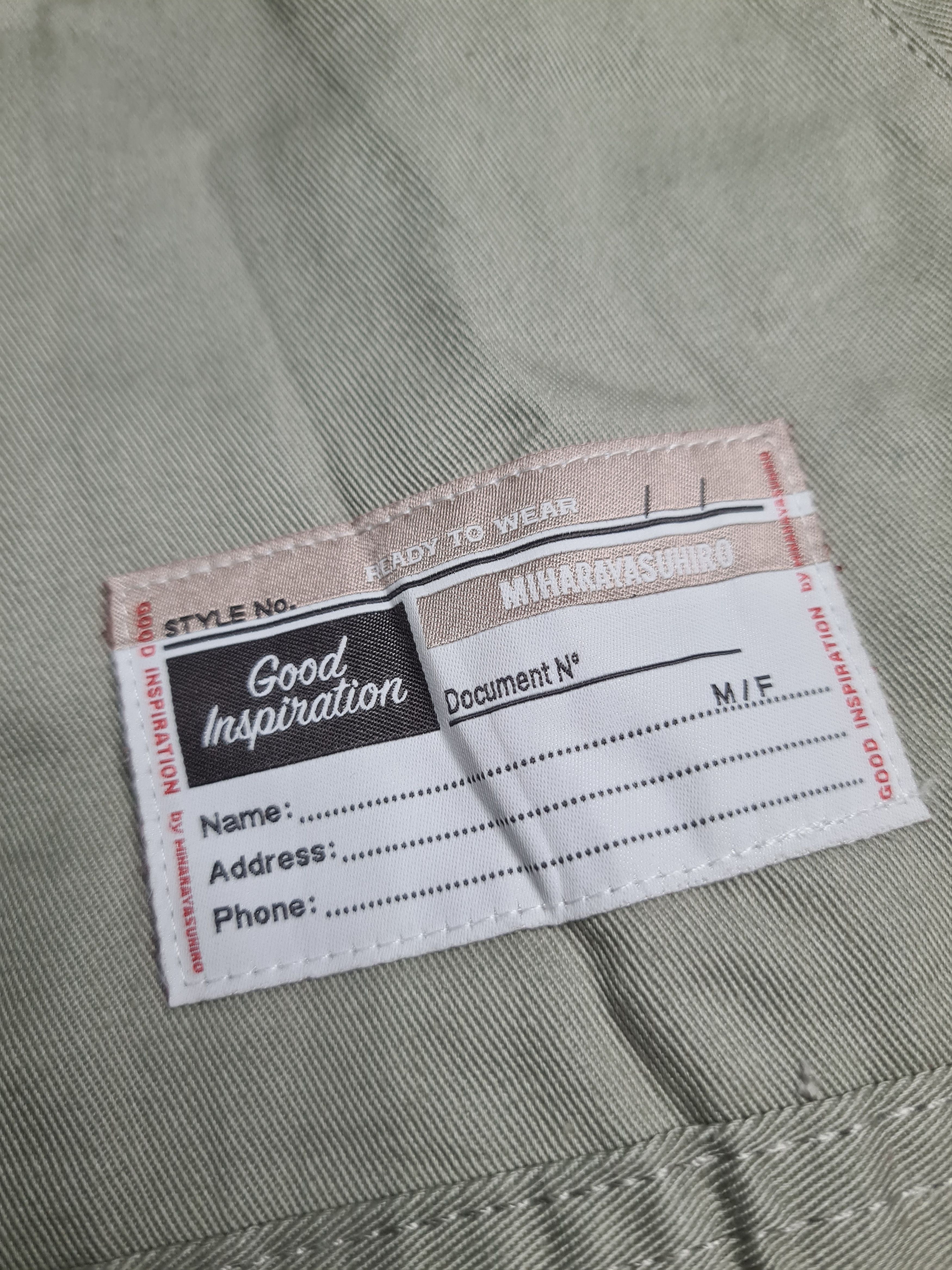 Japanese Brand × Maison MIHARA YASUHIRO × Vintage Miharayasuhiro x gu work jacket Size US M / EU 48-50 / 2 - 3 Thumbnail
