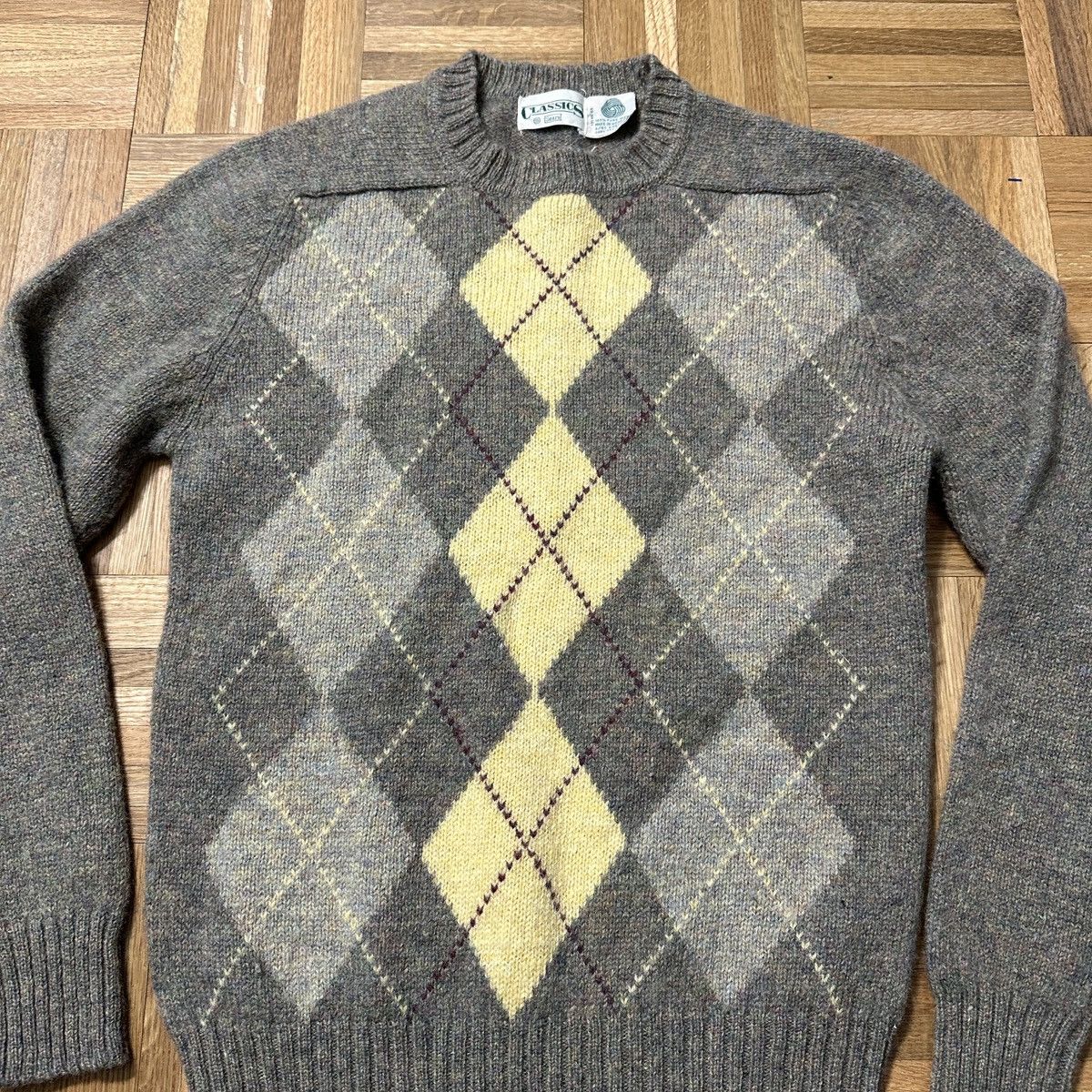 Sears Vintage Sears Classics wool argyle sweater Size US S / EU 44-46 / 1 - 3 Thumbnail