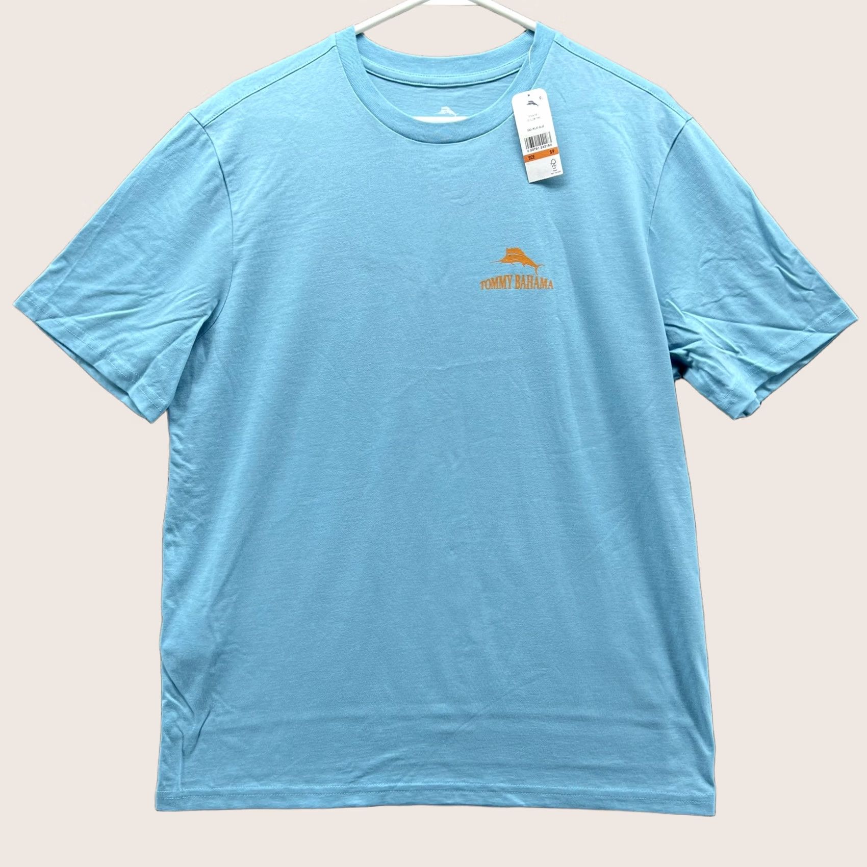 Tommy Bahama Tommy Bahama Shirt Mens S Blue Its Glow Time Marlin Logo Graphic Tee Casual Shirt Size US S / EU 44-46 / 1 - 1 Thumbnail