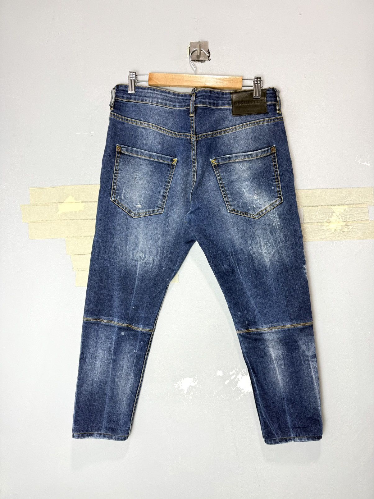 Dsquared2 Dsquared2 Zip Multipocket Denim Pants Jeans Drill Dripp Uk Size US 32 / EU 48 - 2 Thumbnail