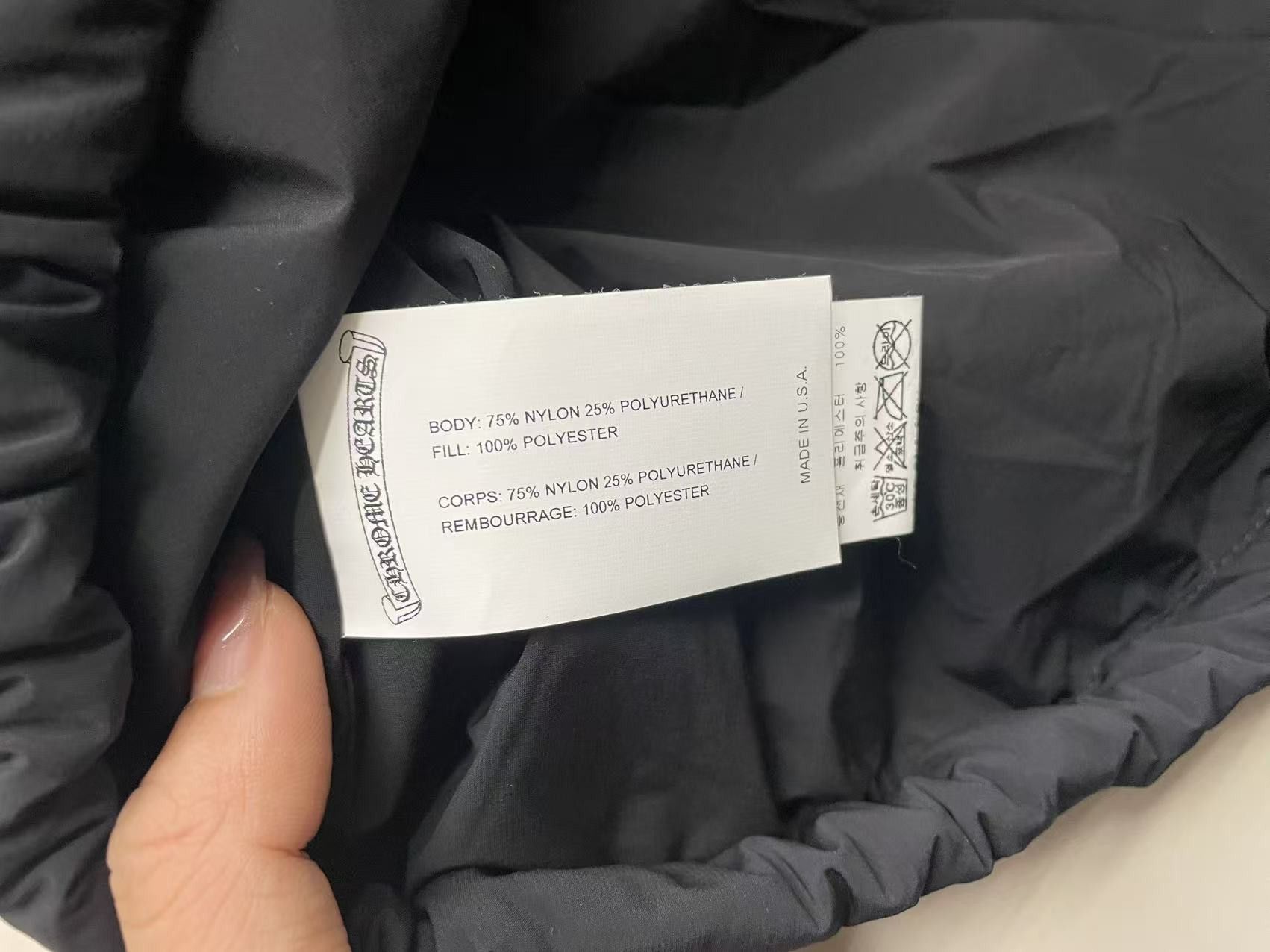 Chrome Hearts Chrome Hearts Drawstring Black Coach Jacket Size US M / EU 48-50 / 2 - 13 Thumbnail