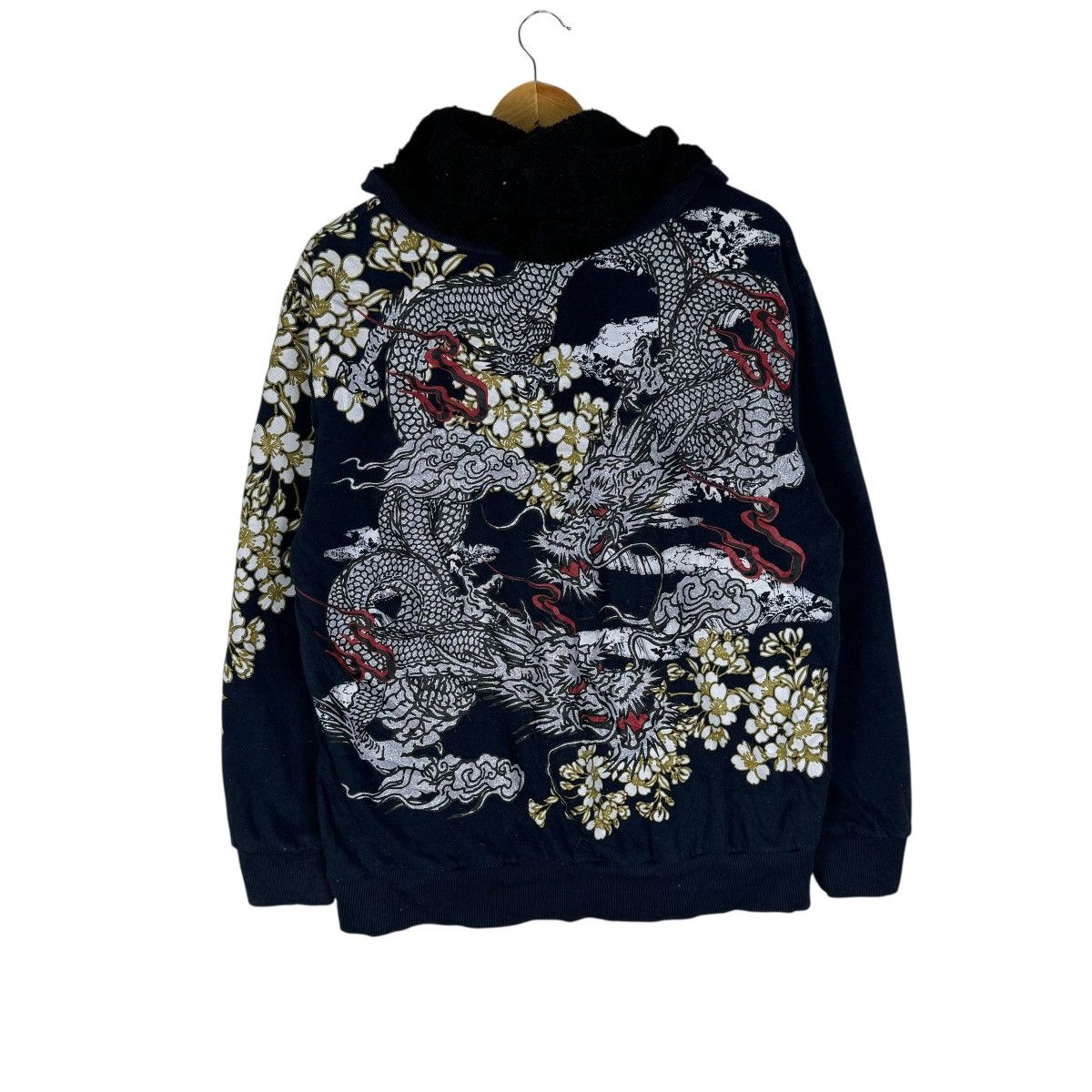 Japanese Brand ☀️SUKAJAN DRAGON HOODIE SWEATSHIRT Size US L / EU 52-54 / 3 - 8 Thumbnail