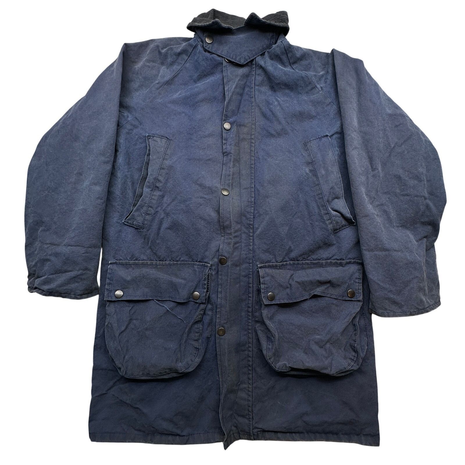 Other VTG Shires Waxed Cotton Chore Work Coat Medium Plaid Lined Size US M / EU 48-50 / 2 - 1 Thumbnail