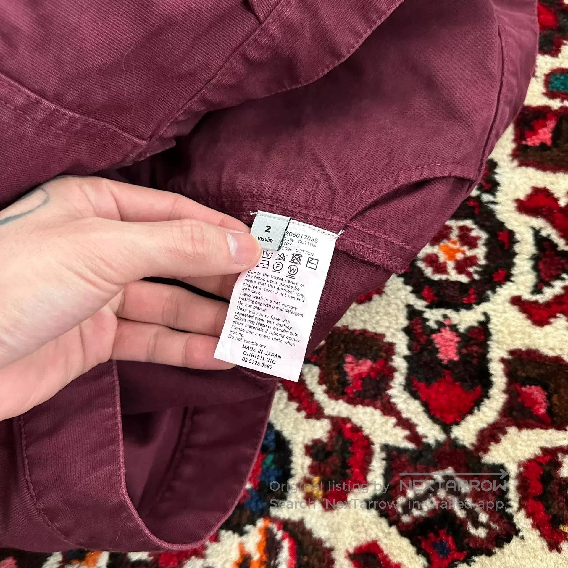 Visvim visvim special edition jumbo shirt jacket. Size US M / EU 48-50 / 2 - 7 Thumbnail