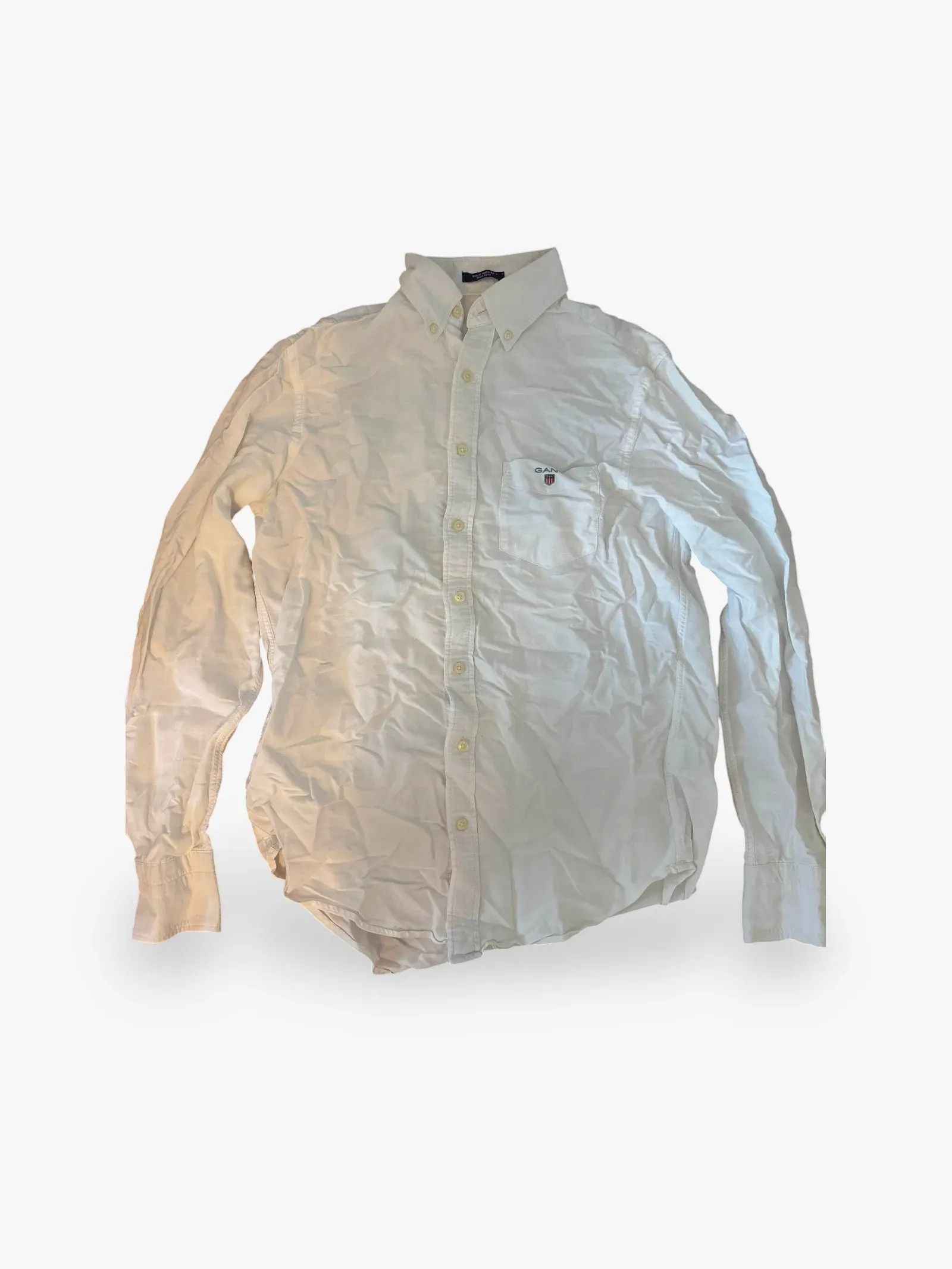 Gant Gant Solid Oxford Regular Fit Shirt Size US S / EU 44-46 / 1 - 1 Thumbnail