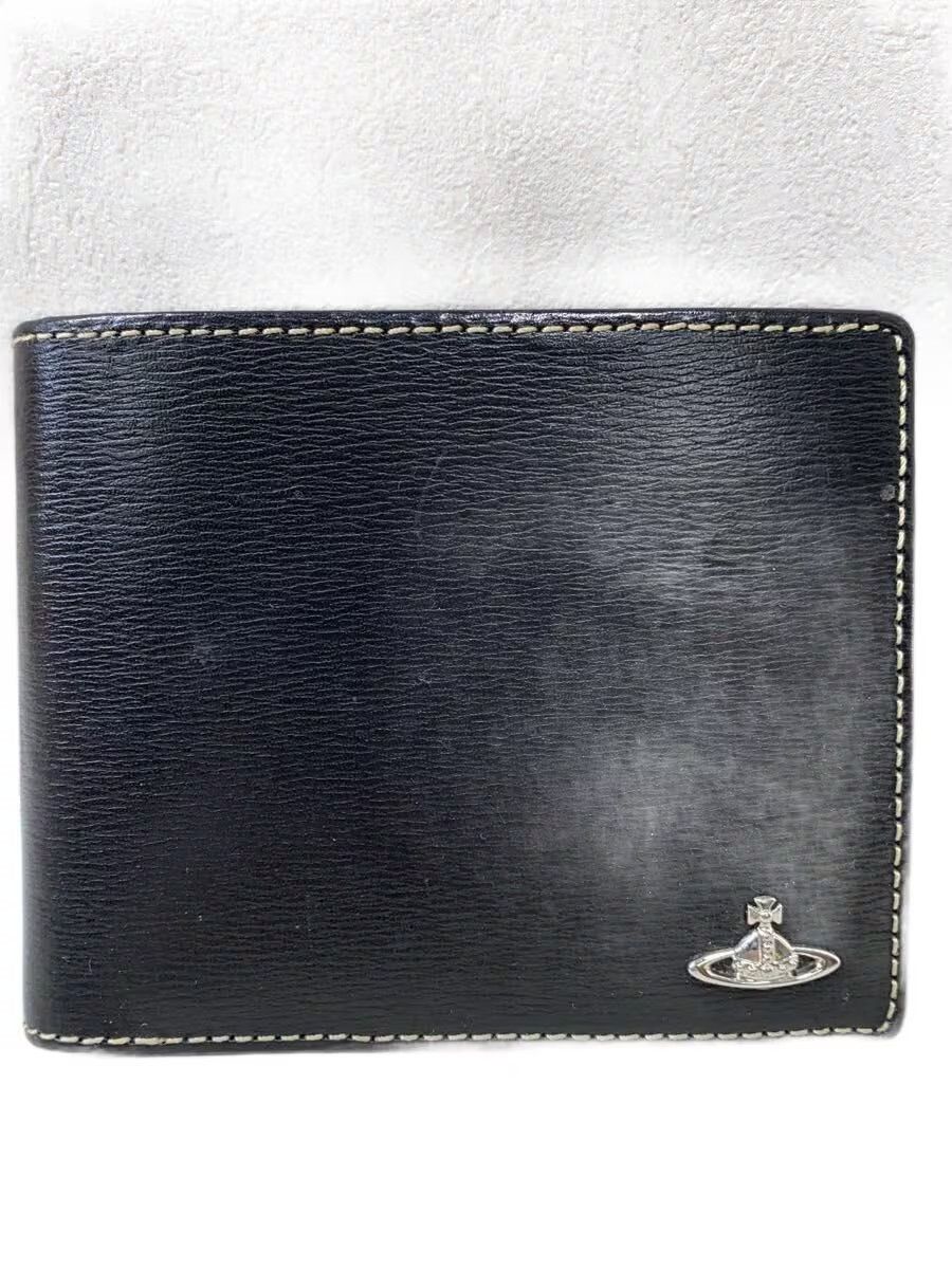Vivienne Westwood Contrast Stitch Orb Leather Wallet Size ONE SIZE - 1 Thumbnail