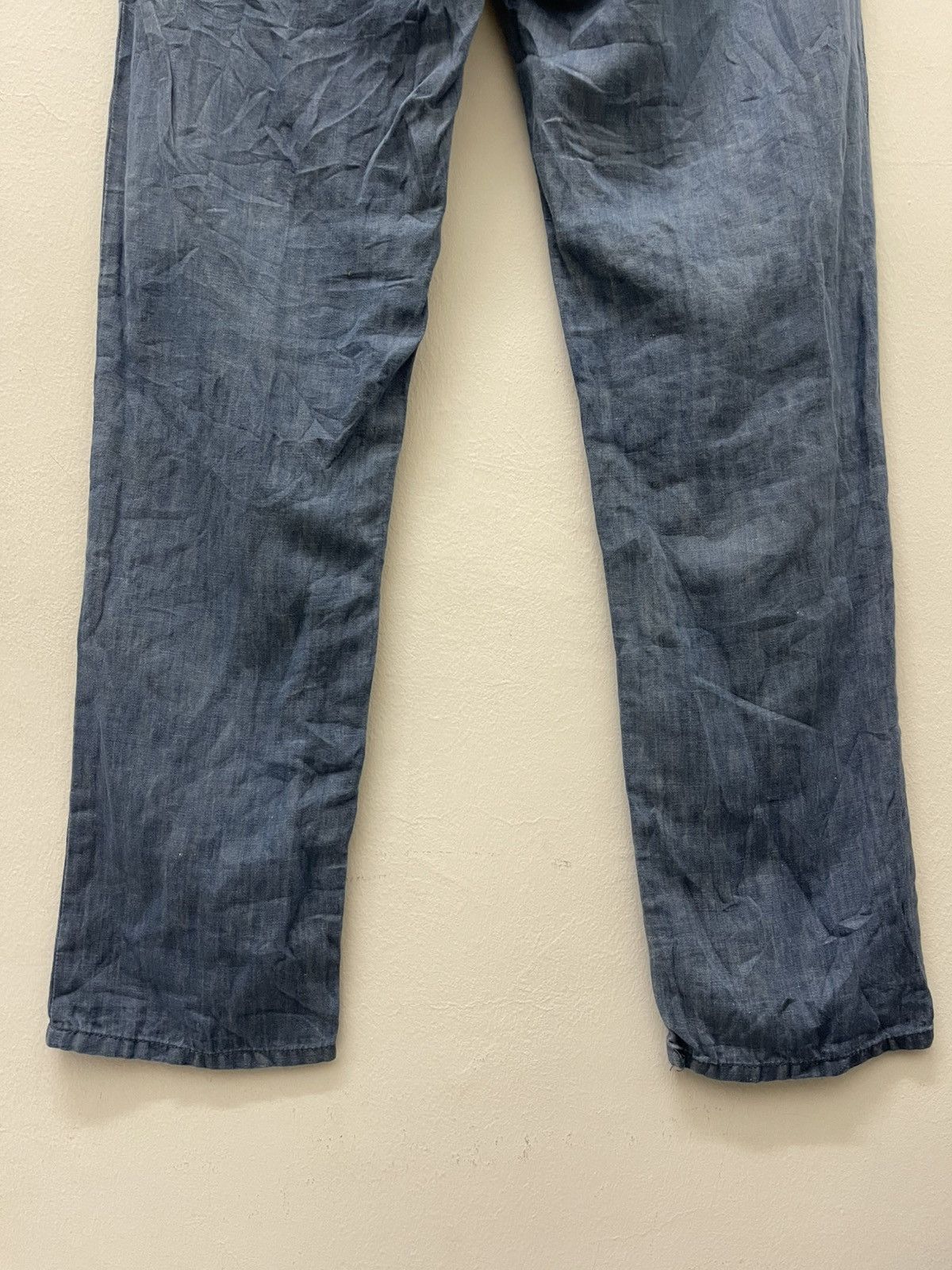 Katharine Hamnett London Rare Vintage KATHARINE HAMNETT LONDON Cotton Linen Pant Size US 30 / EU 46 - 2 Thumbnail