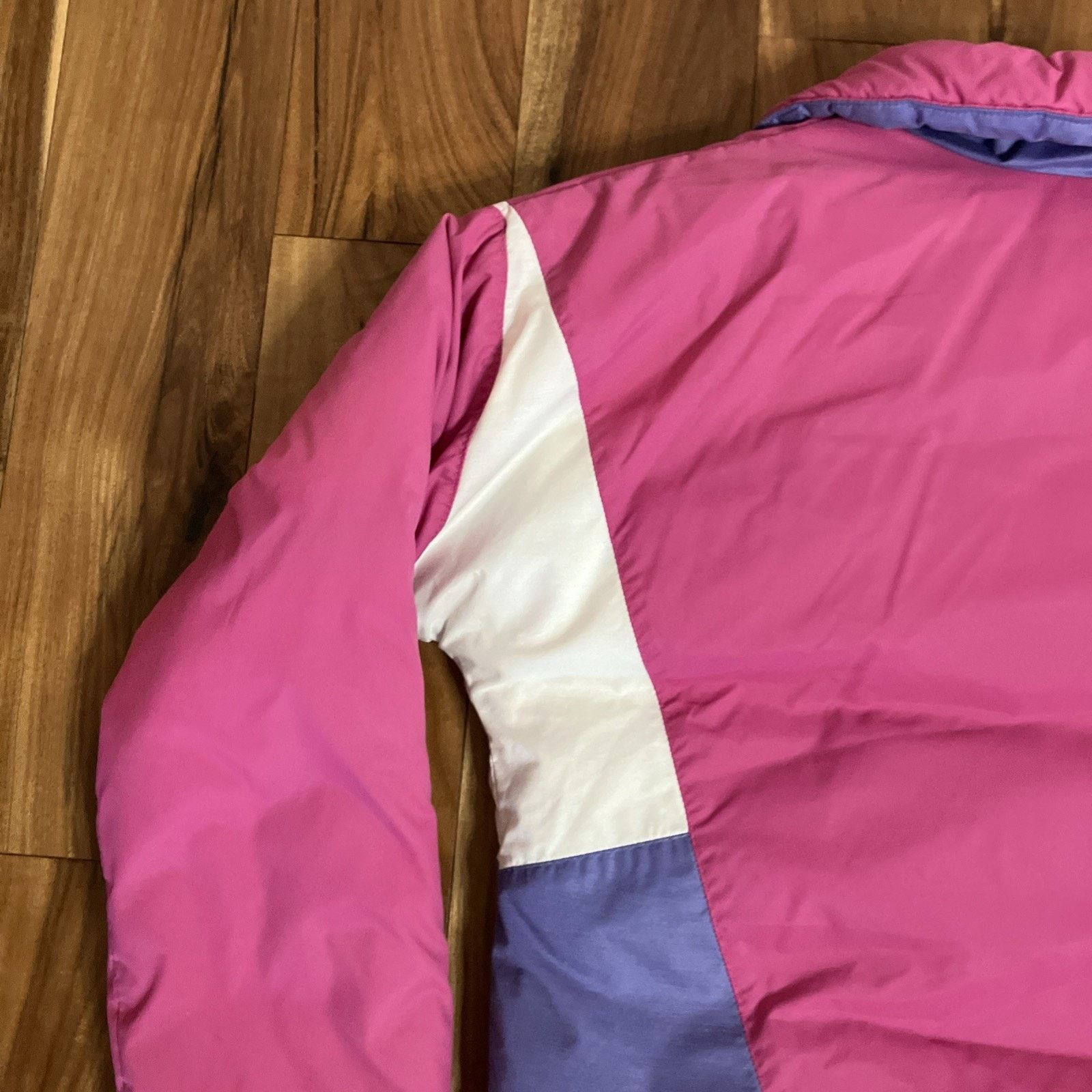 Other Vtg Alpine Designs GOOSE DOWN Puffer Ski Jacket Sz M Pink Size M / US 6-8 / IT 42-44 - 19 Thumbnail