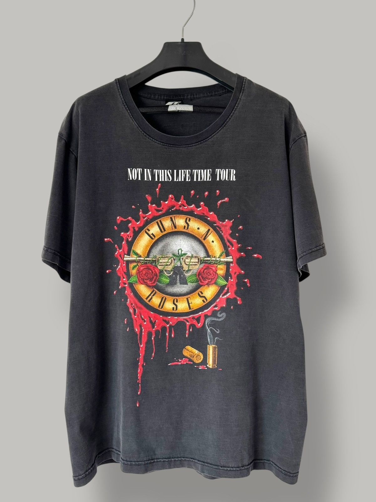 Band Tees Vintage Guns N Roses Not In This Time Tour Tee T Shirt Size US XL / EU 56 / 4 - 1 Thumbnail