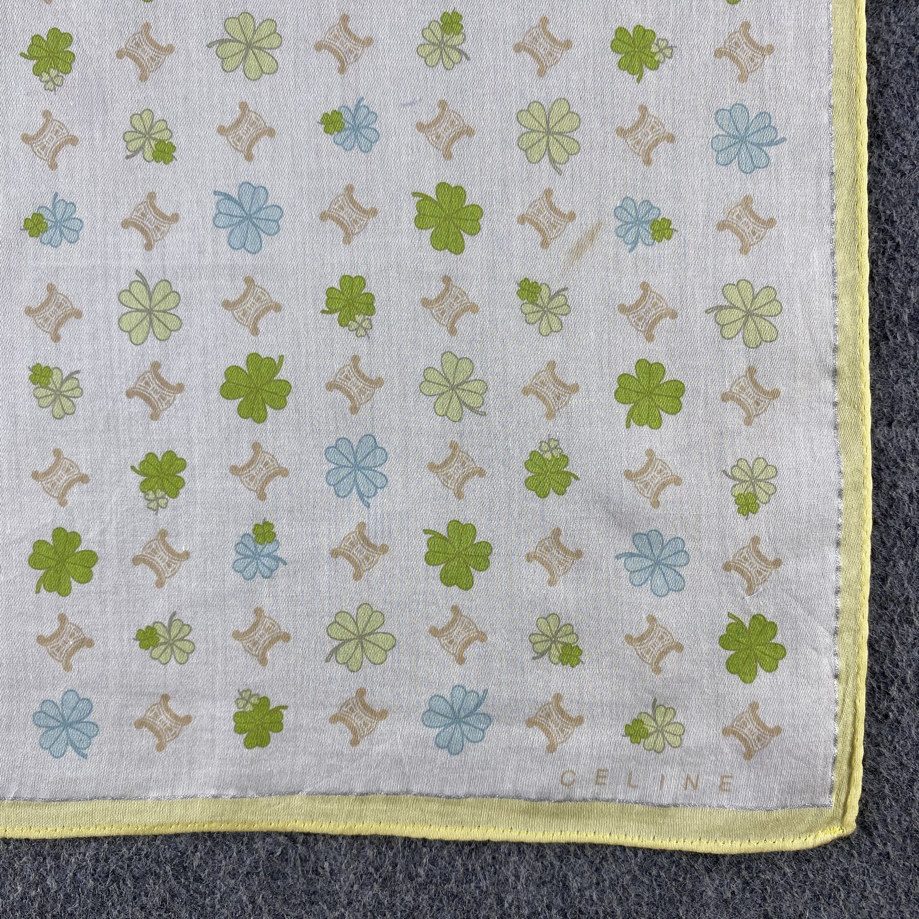 Celine × Vintage Celine Handkerchief/Neckerchief/Bandana HC565 Size ONE SIZE - 3 Thumbnail