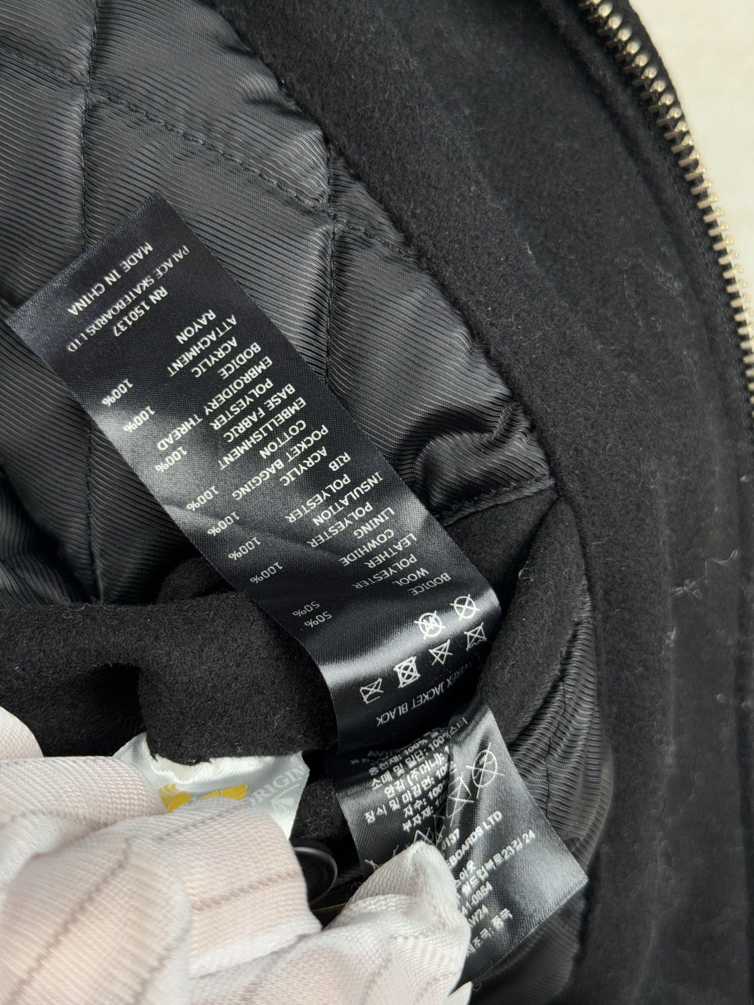 Avirex × Palace leather varsity jacket Size US M / EU 48-50 / 2 - 11 Thumbnail