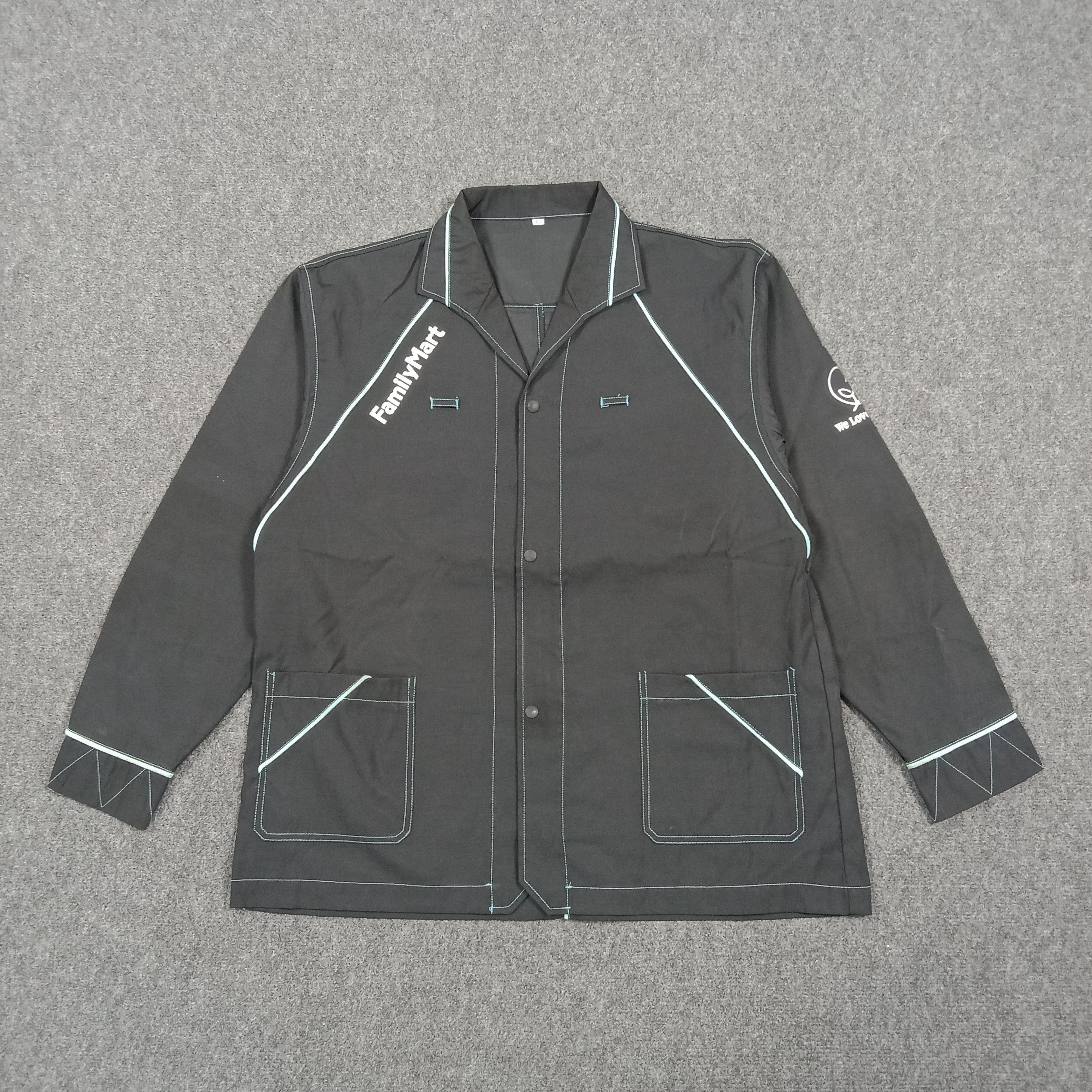 Japanese Brand Family Mart Japanese Work Jacket C294N43 Size US L / EU 52-54 / 3 - 1 Thumbnail