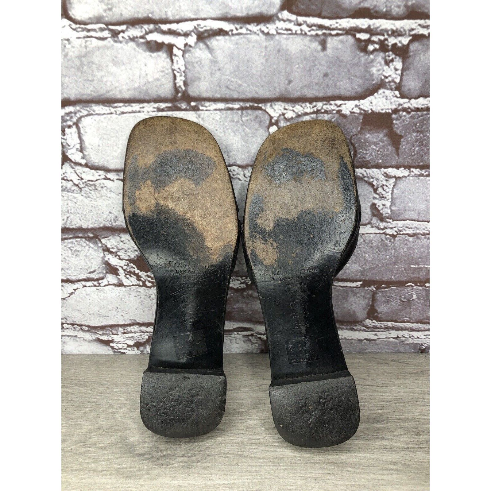 Hobbs London Hobbs Marilyn Anselm Black Leather Open Toe Strap Slides Hee Size US 8.5 / IT 38.5 - 7 Thumbnail