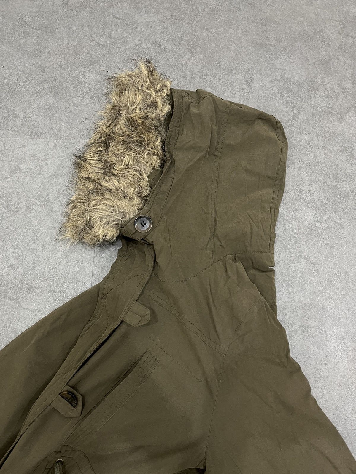If Six Was Nine × Japanese Brand × Le Grande Bleu (L.G.B.) 2000s G.O.A Bono Jacket N3B Type Faux Fur Parka Jacket Size M / US 6-8 / IT 42-44 - 8 Thumbnail
