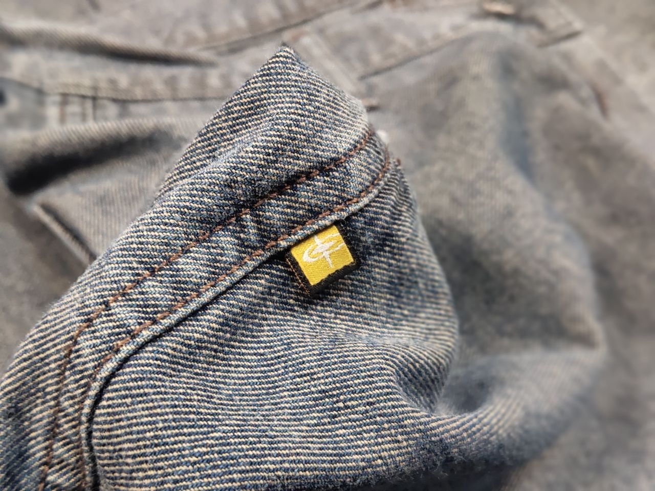 Big Star Vintage 90's Big star products Blue Denim Jeans Y2K Style Size US 33 - 16 Thumbnail