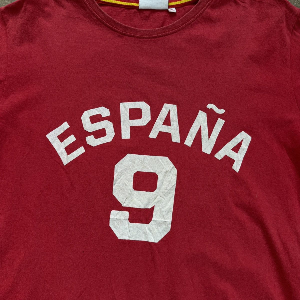 Designer × Vintage Vintage Y2K Espania Logo T-Shirt Size US XL / EU 56 / 4 - 4 Thumbnail