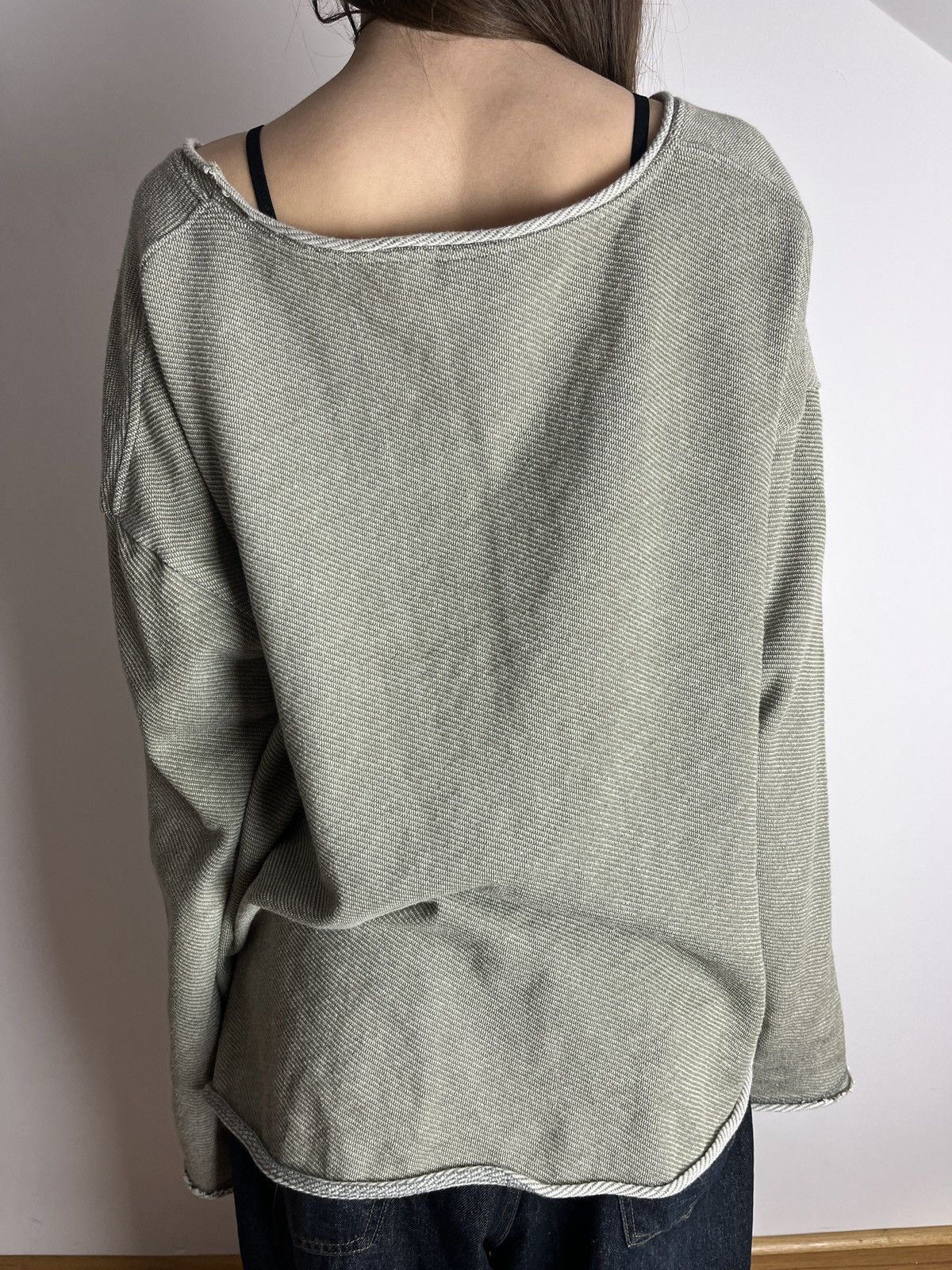Other DDP Ewa I Walla Gray Cotton Sweatshirt Size L Size L / US 10 / IT 46 - 4 Thumbnail