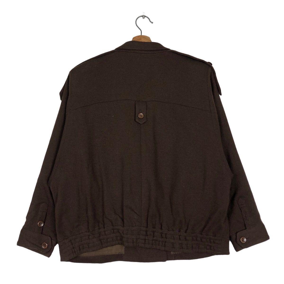 Japanese Brand 🔥Vintage Wool Bomber Jacket Leilian Japan Issey Miyake Size US M / EU 48-50 / 2 - 8 Thumbnail