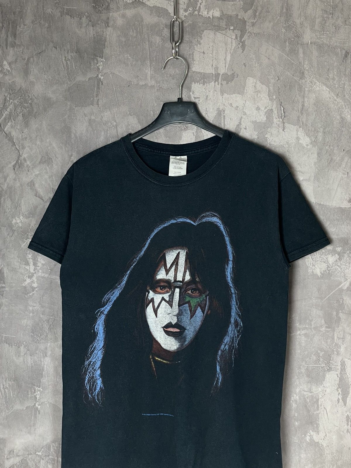 Band Tees × Vintage Vintage Kiss Gene Simmons face rock band tee 90’s Size US S / EU 44-46 / 1 - 2 Thumbnail