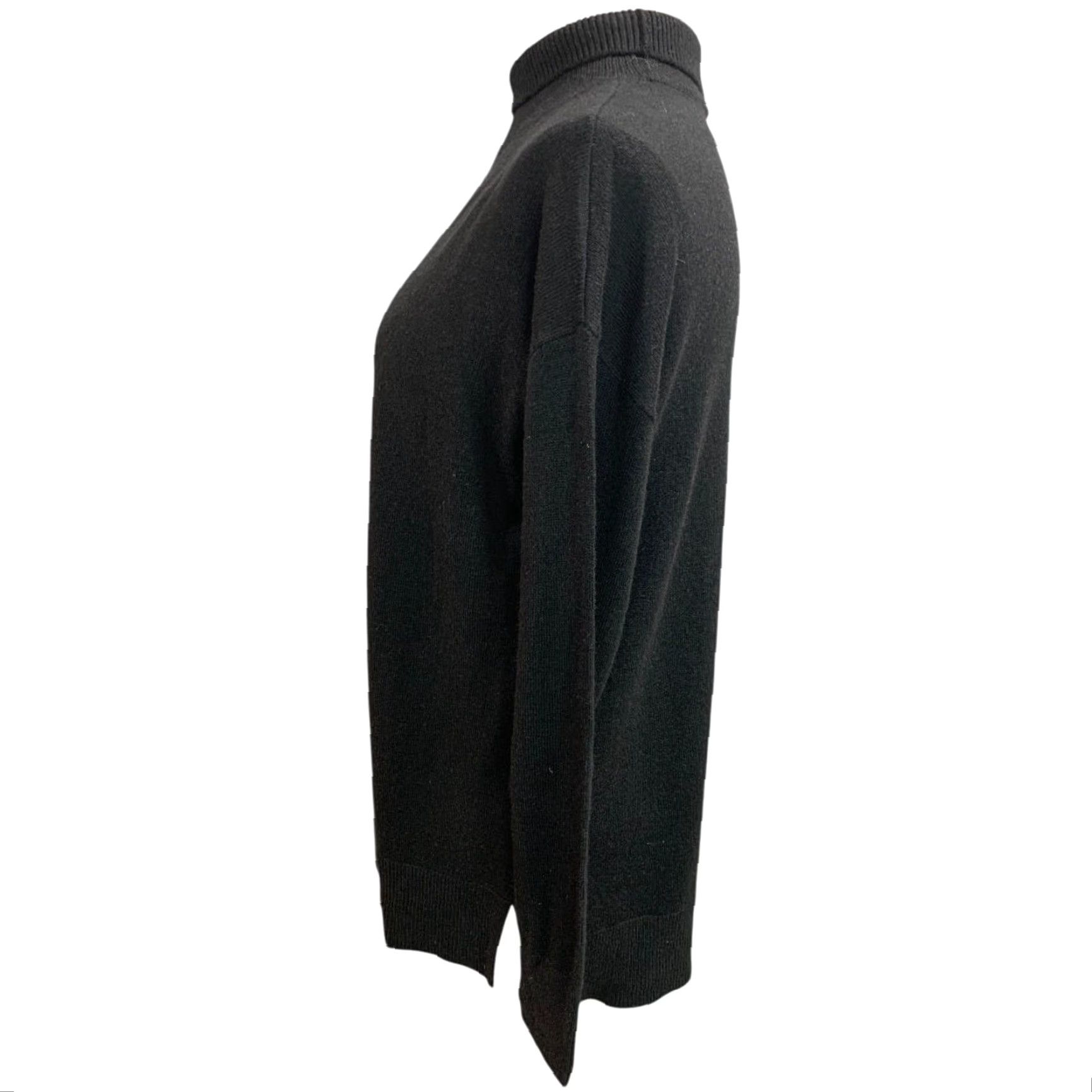 Loft VINTAGE Loft Women Black Turtleneck Sweater Tunic Length XS XS Loft Women Black Tunic Length 60% acrylic 40% nylon Size XS / US 0-2 / IT 36-38 - 4 Thumbnail
