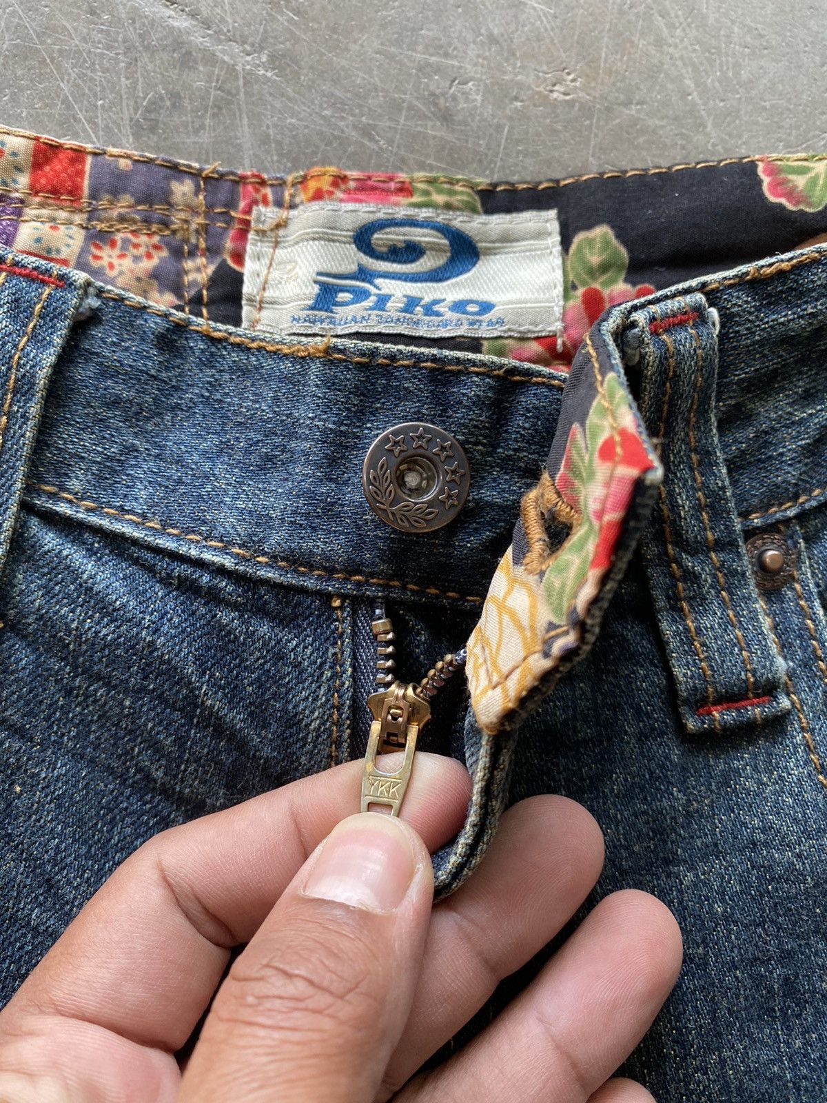 Hysteric Glamour × If Six Was Nine × Tornado Mart 💥last call💥Baggy Jeans Piko Mud Rusty Denim Size US 29 - 8 Thumbnail