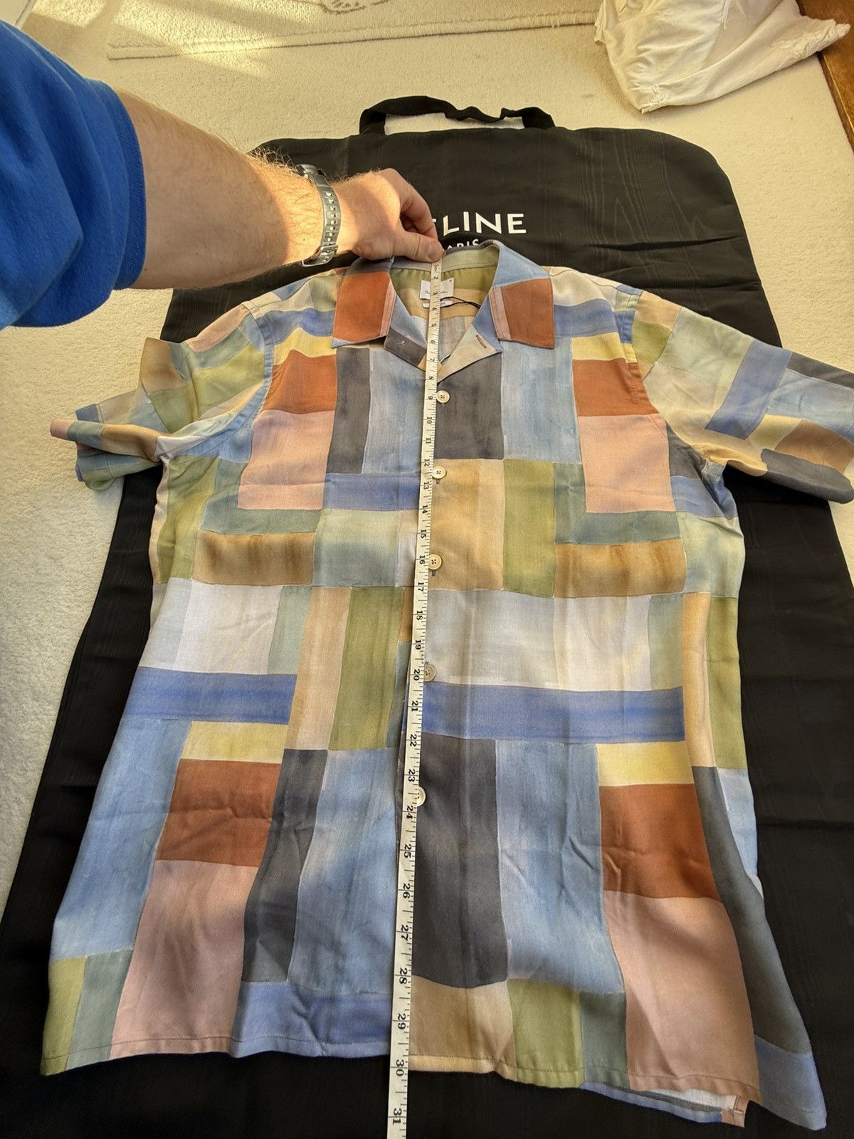Paul Smith Paul Smith short sleeve Hawaiian shirt M watercolour Size US M / EU 48-50 / 2 - 4 Thumbnail