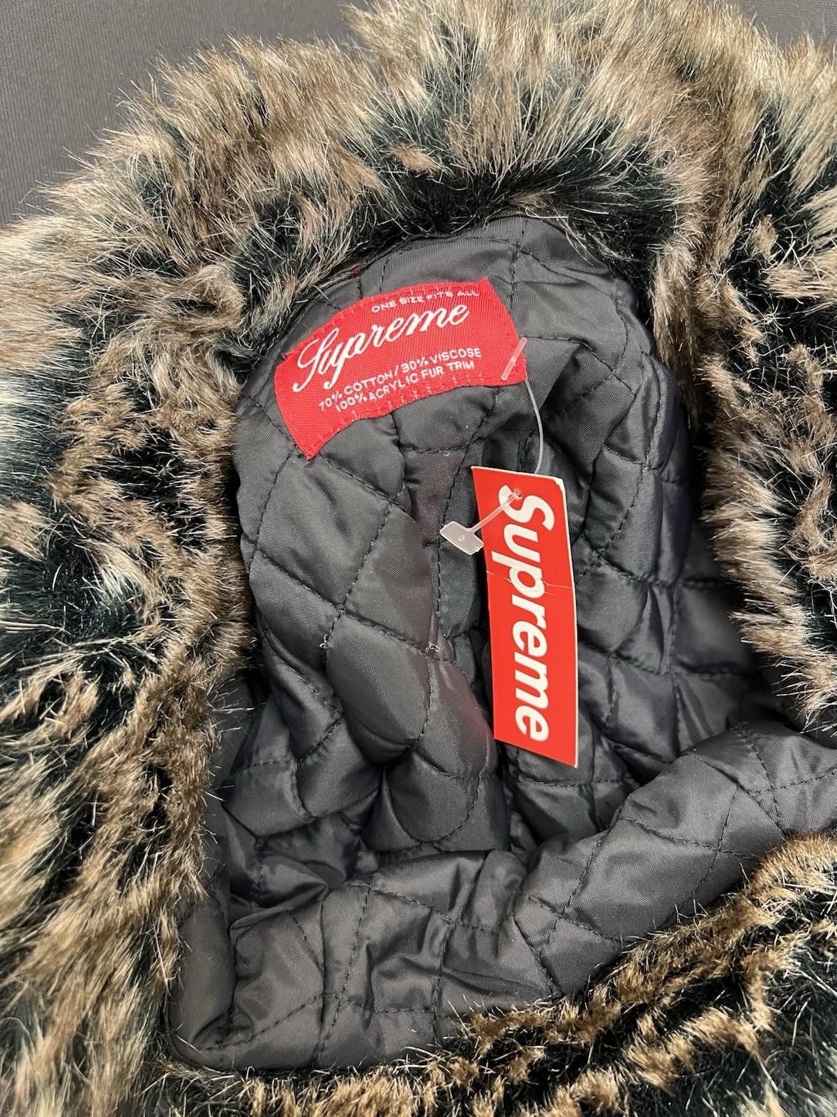 Supreme FW11 Supreme Velvet Polka Dot Trooper Hat Green Size ONE SIZE - 8 Thumbnail