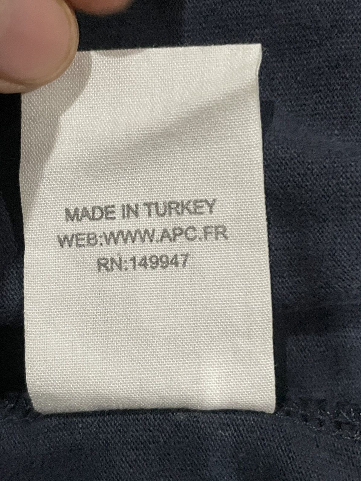 A.P.C. Hiver 87 Tshirt A.P.C logo print Size S / US 4 / IT 40 - 3 Thumbnail