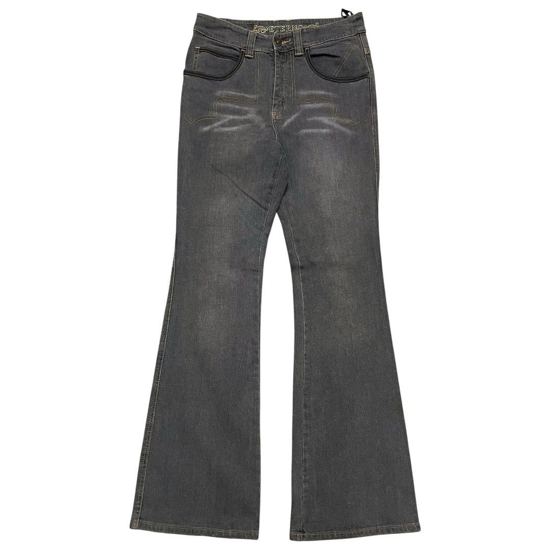Other × Streetwear Witness Valley Oil Spill Flared Denim | Grailed