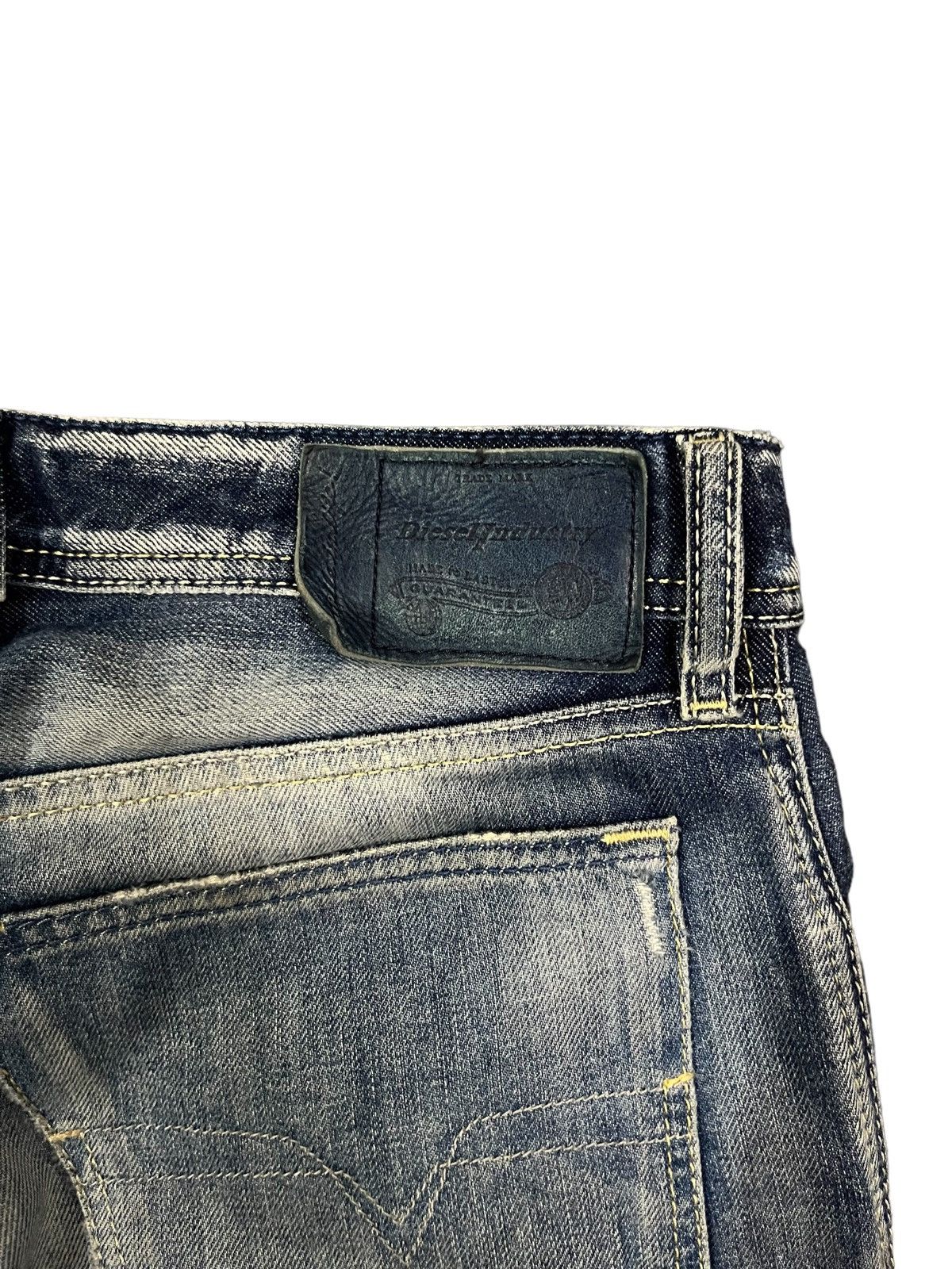 Diesel Vintage Diesel “Waykee” Regular Straight Distress Blue Jeans Size US 34 / EU 50 - 9 Thumbnail