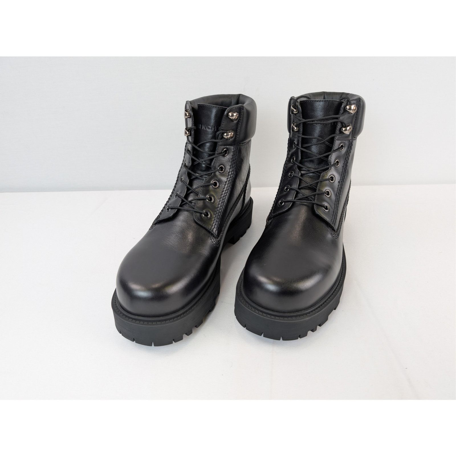 Givenchy o1rshd1 Show Lace-Up Boots in Black Size US 11 / EU 44 - 8 Thumbnail