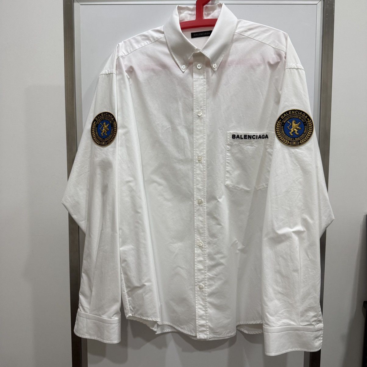 Balenciaga BALENCIAGA Fall 25 Uniform Shirt Size US XS / EU 42 / 0 - 2 Thumbnail
