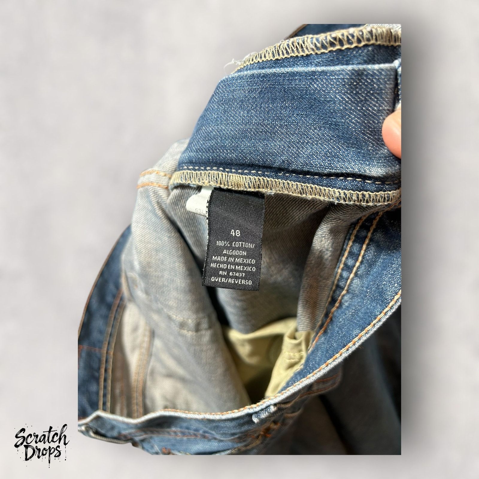 Other RLE Polo Jeans Co Vtg Denim Jeans Size 48x32 Deadstock Pants Size US 38 / EU 54 - 6 Thumbnail