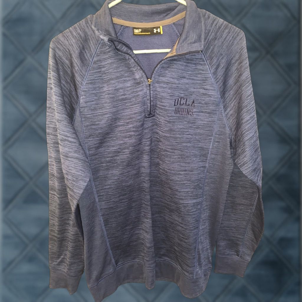 Under Armour Under Armour UCLA Bruins Sweatshirt Mens Size S Blue 1/4 Zip Size US S / EU 44-46 / 1 - 1 Thumbnail