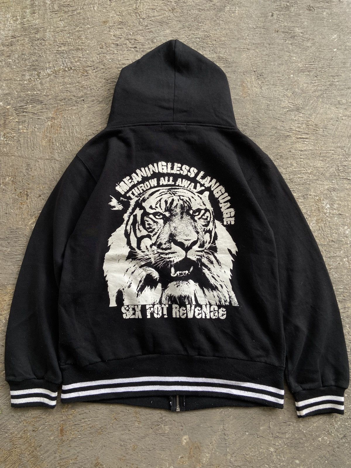 20471120 2000s Sexpot Revenge - Vkei Style Life Of Music Zip Hoodie Size US L / EU 52-54 / 3 - 2 Thumbnail