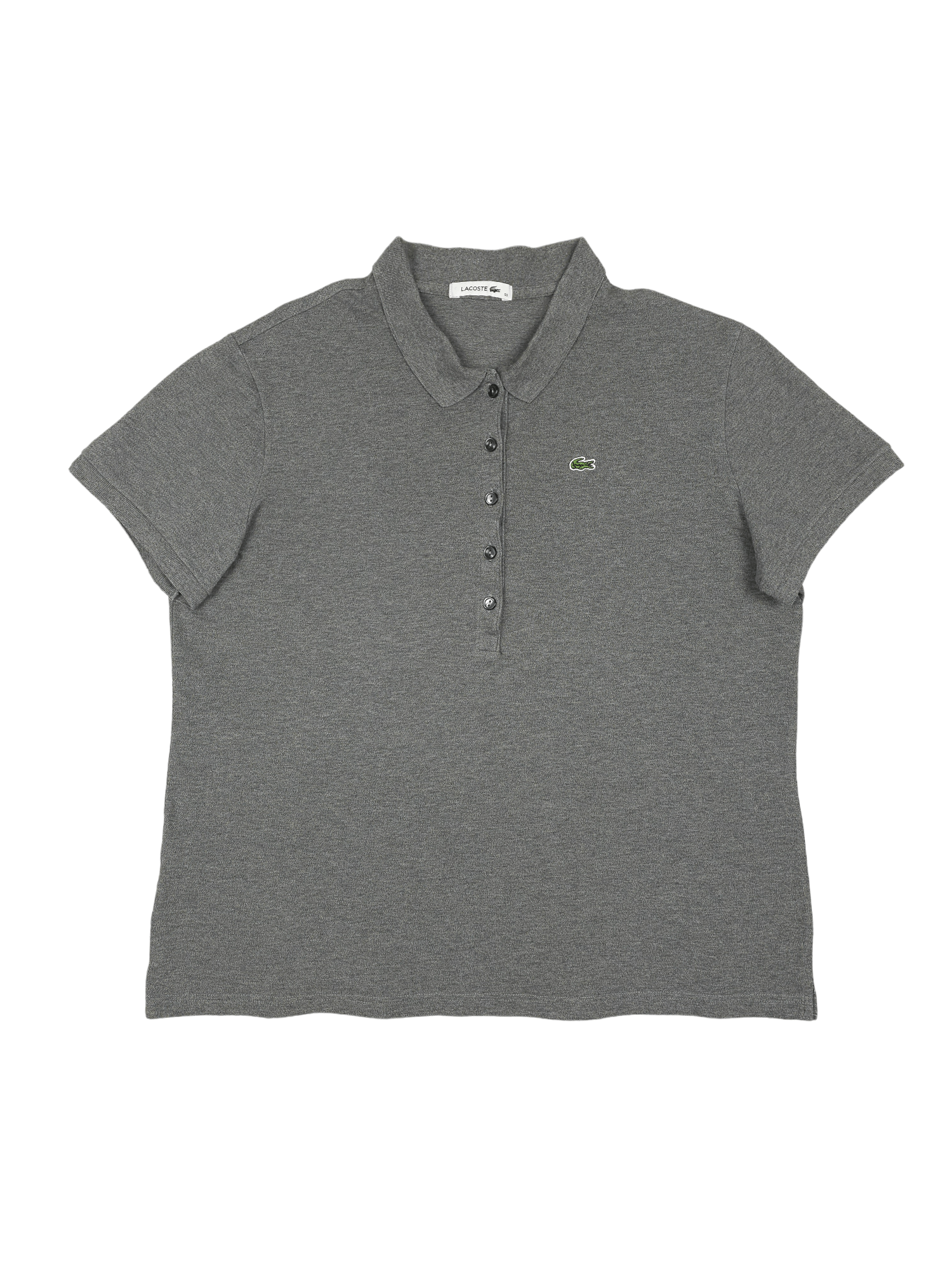 Lacoste × Vintage 💎 Size M Polo T-shirt Cropped Classic Basic Logo Y2K Size US M / EU 48-50 / 2 - 1 Thumbnail